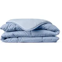 Eleganzzz Eazy Zomerdekbed Zonder Overtrek Microvezel - blue blizzard/artic ice 140x200cm