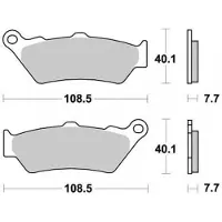 FERODO Plaquette de frein pour Moto BMW 1200 R 12 2024 à 2025 AR Neuf