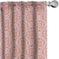 Abakuhaus – Gordijnset 2x75x175 cm – microvezel multicolor