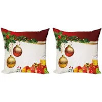 Abakuhaus Kussensloop Set 2x40x40 cm – Dubbelzijdig bedrukt – Multicolor