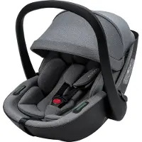 Osann Cuddle i-Size Autostoel 40-150 cm – Isofix – R129 – Groep 0/1/2/3 – Verstelbare Hoofdsteun & Comfort Insert - Grijis
