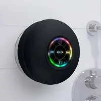 Crrynuo - Bluetooth Speaker - Draadloze Speaker - 8.5*8.5Cm - 1 Stuk - USB Opladen - Zwart