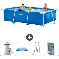 Intex Rechthoekig zwembad - 300x200x75 cm - 5-delig - SCB122