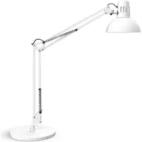 MAUL Bureaulamp MAULstudy, wit / opaal, Werkkamer / Kantoor, metaal, bureaulamp