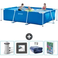 Intex Rechthoekig zwembad - 300x200x75 cm - 5-delig - SCB121
