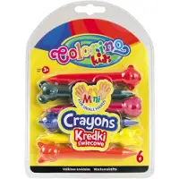 COLORINO Wascootjes Dieren 6 Kleuren - Ideaal voor kinderen