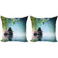 Abakuhaus – Vrede Tuin Kussenhoes 2x40x40 cm – Multicolor