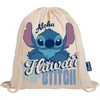Stitch Disney – Gymtas - Zwemtas - Katoen - Aloha Hawaii – 35 x 41 cm