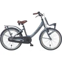 Alpina Clubb Meisjesfiets - 22 inch - Satin Blue Matt - Transportfiets Meisjes - Blauw