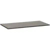 Brauer Vulcanic Topblad Ondiep - 80 cm - Natuursteen Basalt Antraciet
