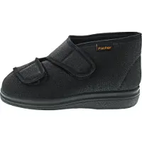 Fischer Markenschuh 13995 Pantoffels | Maat 38 Dames Zwart