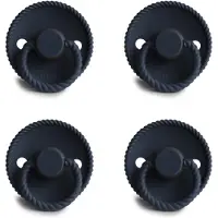 Frigg Rope Fopspeen set 4 stuks Dark Navy Latex maat 1 / 0-6 mnd