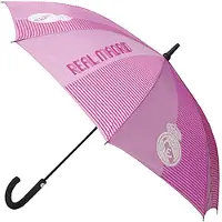 Cyp Brands Serie - Real Madryt Rood Paraplu - Automatisch - Voor Dames