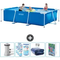 Intex Rechthoekig zwembad - 300x200x75 cm - 5-delig - SCB118