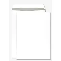 Netuno Akte enveloppen A4 - zonder venster - B4 - 250 x 353 mm - 50 stuks - zelfklevend met plakstrip - 100 gram - Wit -