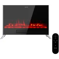 Cecotec Elektrische Openhaard 7500 3in1 Total Flames 2000 W Zwart