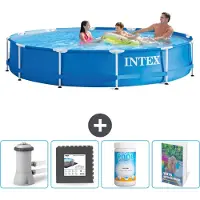 Intex Framezwembad, rond - 366x76 cm - 5-delig - SCB109