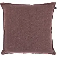 OVERSEAS Canvas Kussen - 60 x 60 cm - Maroon