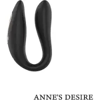 Anne'S Desire | Anne S Desire Dual Pleasure Wirless Technology Watchme Black