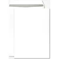 Netuno Akte enveloppen A4 - zonder venster - B4 - 250 x 353 mm - 250 stuks - zelfklevend met plakstrip - 100 gram - Wit -