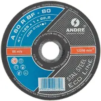 Andre Snijschijf - - 010167 - 125 x 1,0 mm - Metaal / RVS - Economisch (ECO LINE)