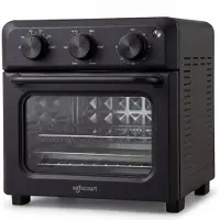 Safecourt Kitchen Safecourt 6-in-1 Airfyer oven - 100% PFAS-vrij - 6 programma’s - 80 tot 230 graden - Airfryer, bakken, roosteren, toasten, grillen & opwarmen - Zwart
