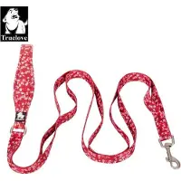 TrueLove Honden riem - Riem - Hond - Uitlaten - Wandelen - 140 cm - Rood