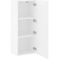 vidaXL Tv-wandmeubel 40,5x30x102 cm bewerkt hout wit