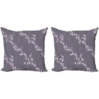 Abakuhaus kussenhoesenset – 2x45x45 cm – dubbelzijdig bedrukt – taupe