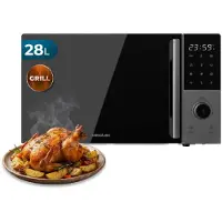 Cecotec Magnetron met Grill 2800 Zwart 2200 W 28 L