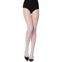 Merry Style Dames Panty - 40 DEN - Halsterloos - Polyamide - MS-GI-1102 - Wit - M