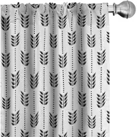 Abakuhaus Geometrische Gordijnen 74706 – 2x75x225 cm – microvezel