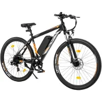 Touroll U2 Pro Elektrische Fiets 250W - 150km Bereik - 48V 15Ah Batterij - 29" Banden - Shimano 8 Versnellingen - Hydraulische Schijfremmen - 80mm Vering - LED Display - Zwart