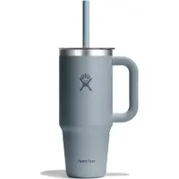 Hydroflask - Travel Tumbler Clear Lid - Isoleerbeker 710 ml, grijs