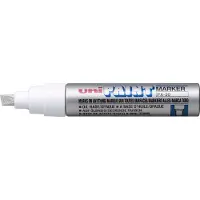 Posca UNI Paint PX-30 Zilver/Chrome Paint Marker - 4 - 8,5 mm Beitelpunt - Verfstift Op Oliebasis, Geschikt Voor Vele Ondergronden Zoals; Glas, Papier, Ceramiek, Plastic of Metaal