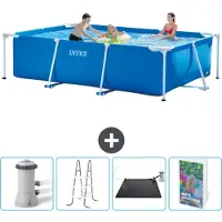 Intex Rechthoekig zwembad - 300x200x75 cm - 5-delig - SCB128
