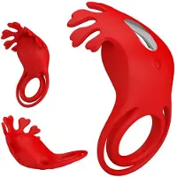 Pretty Love - RUBEN Serie - Erectie Ring met Vibraties - Medisch Siliconen - 7 Vibratie Modi