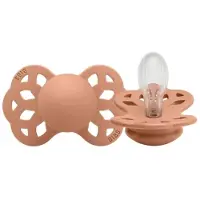 BIBS Infinity - Symmetrische Silicone Fopspeen - Maat M - Bohemian Stijl - Vanaf 6 Maanden