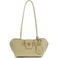 GUESS schoudertas Janie Shoulder Satchel Bag Sage Lichtgroen