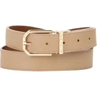 Valentino riem Double Belt W95 Beige / Cuoio Oro Lichtbruin bruine
