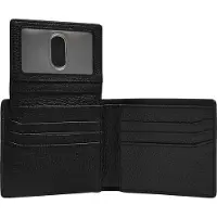 Fossil portemonnee Huntington Passcase Wallet Black zwart