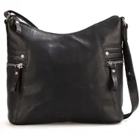 Spikes & Sparrow Spikes en Sparrow Crossbody Schoudertas Zwart