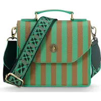 Pip studio Schoudertas Frances Cross Body Bag Small Stripe Green
