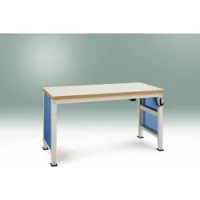 Manuflex ZB3335.3003 Zijpaneel voor profi speciaal en Ergo werkbanken, BxH 492 x 624 mm, voor tafel diepte 700 mm
