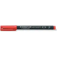 Staedtler Universele stift Lumocolort, F, WF, rood 10 st.