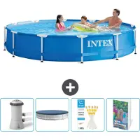 Intex Framezwembad, rond - 366x76 cm - 5-delig - SCB129