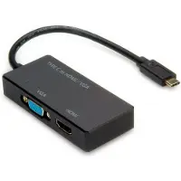 Value Beeldschermadapter USB Type C - VGA / HDMI