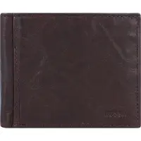 Fossil Ingram RFID Portemonnee donkerbruin