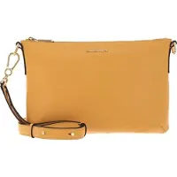 Mandarina Duck Leren Schoudertas Luna Pochette Maize Geel