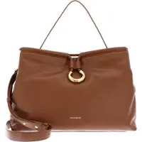 Coccinelle Leren handtas schoudertas Elisbet Handbag Smooth Leather Cognac bruine